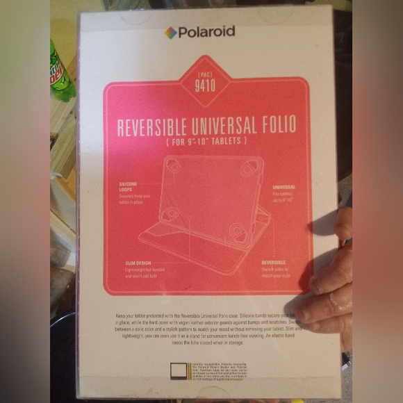4/$10 NIB Polaroid Tablet Cover - Picture 2 of 5